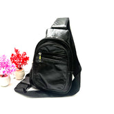 Peltskin Black Crossbody Bag – Sleek Leather Bag for Everyday Use