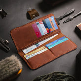 Peltskin Amber Long Leather Wallet