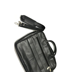 Peltskin Black Laptop Bag – Stylish and Practical Leather Briefcase