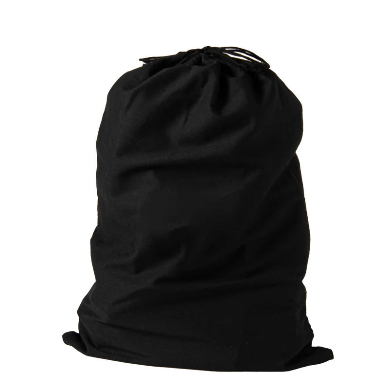 Double Pocket Leather Work Apron - Charcoal Black