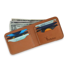Peltskin B6 Bifold Wallet - Tan