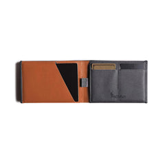 Peltskin Travel Wallet with RFID Protection - Grey/Tan