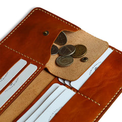 Peltskin L1.5 Long Wallet - Dark Tan