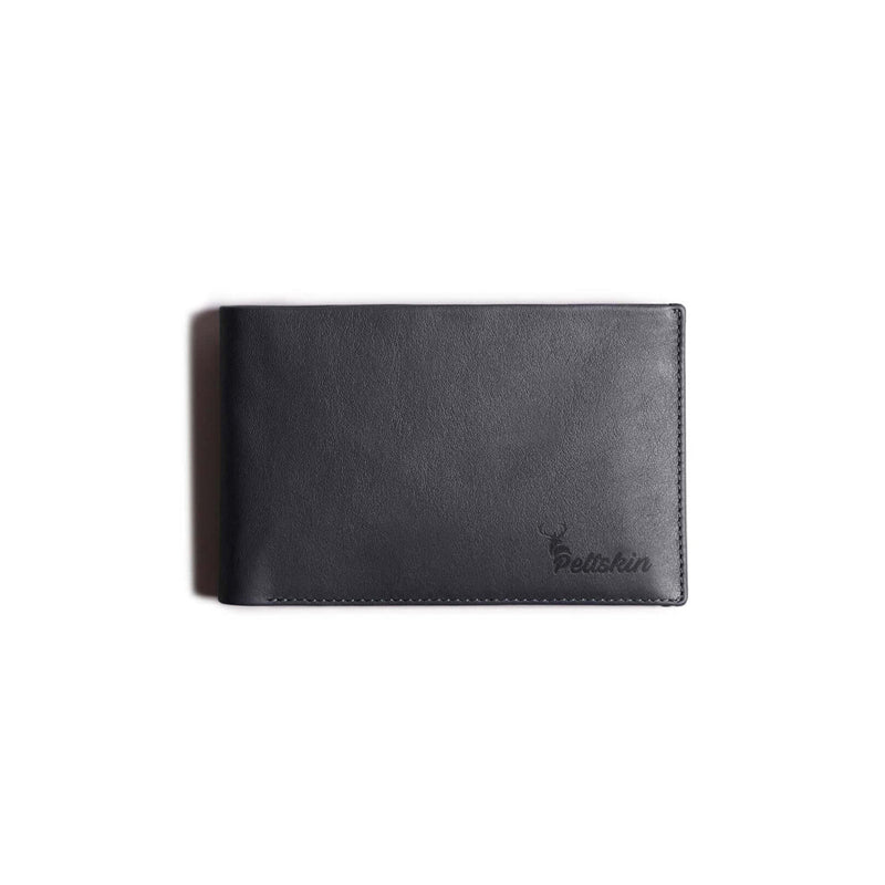 Peltskin Travel Wallet with RFID Protection - Grey/Tan