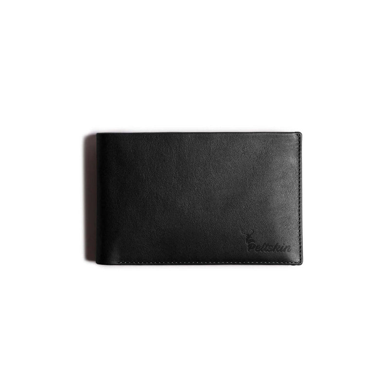 Peltskin Travel Wallet with RFID Protection - Black/Black