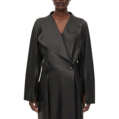 Peltskin Sirrena Leather Trench Coat