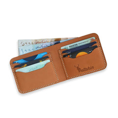 Peltskin B6 Bifold Wallet - Tan