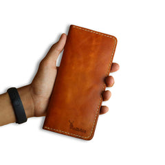 Peltskin L1.5 Long Wallet - Dark Tan