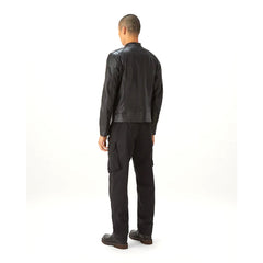 Peltskin V Racer Jacket in Cheviot Leather