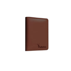 Peltskin Handmade Brown Mini Leather Wallet for Men