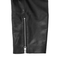 Peltskin Oversized Cropped Leather Biker Jacket