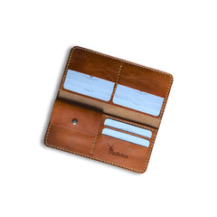Peltskin L1.5 Long Wallet - Dark Tan