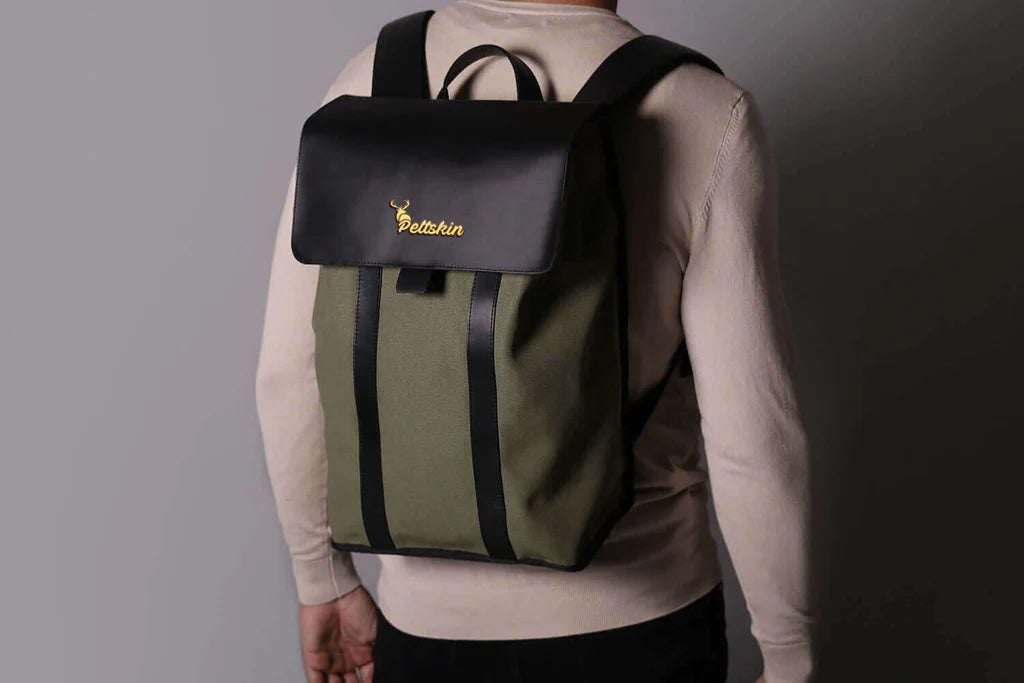 Commuter Backpack in Olive