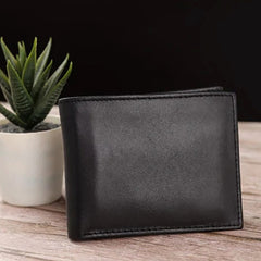 Peltskin Classic Cash Men's Wallet - Minimal Black
