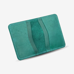 Peltskin Rogue Pull-Up Leather Wallet - Forest Green