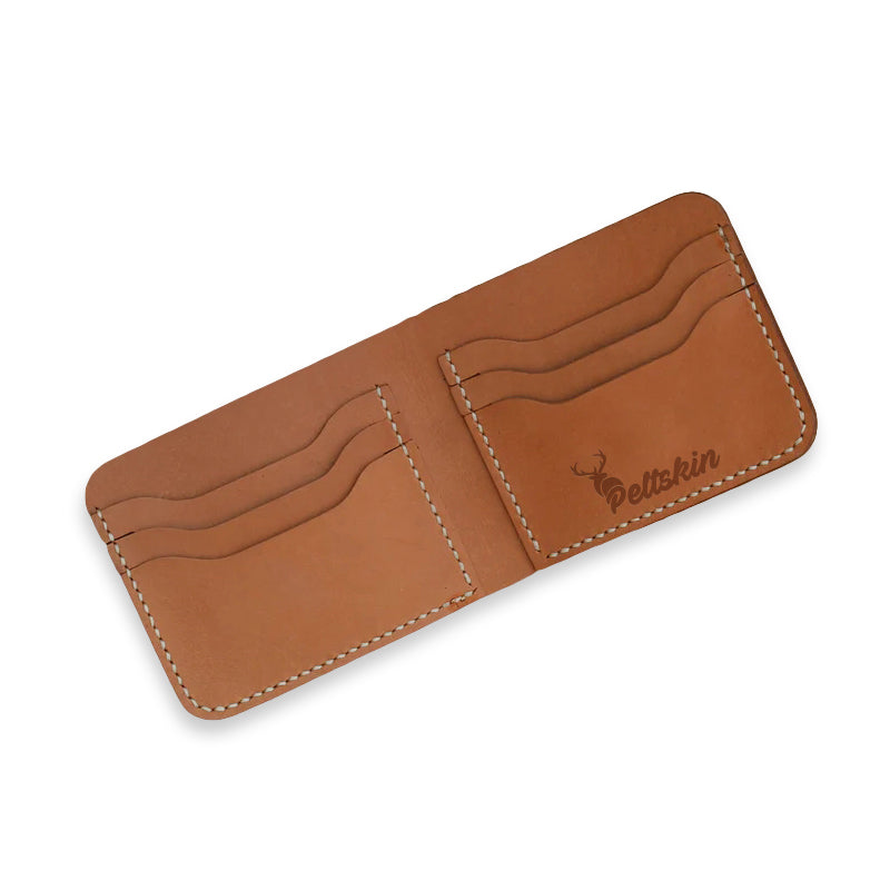 Peltskin B6 Bifold Wallet - Tan
