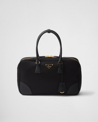Peltskin Re-Edition 1978 Medium Re-Nylon and Saffiano Leather Top-Handle Bag