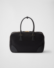Peltskin Re-Edition 1978 Medium Re-Nylon and Saffiano Leather Top-Handle Bag