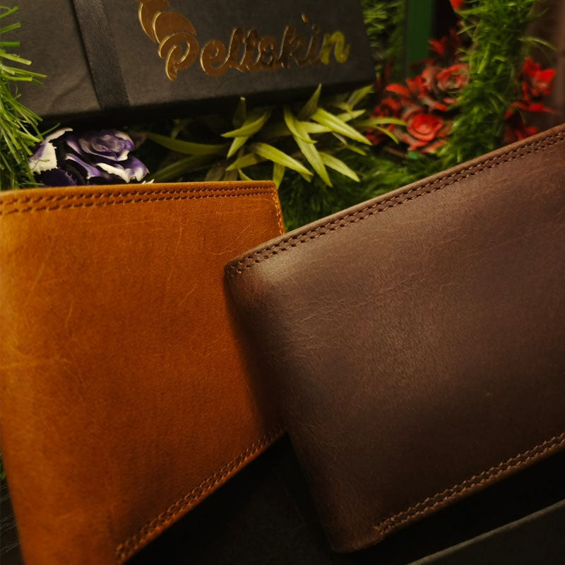 Peltskin Handmade Premium Leather Wallet for Men